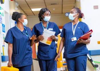 Nigerian nurse in UK