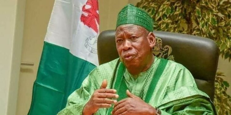 The National Chairman of the ruling All Progressives Congress (APC), Abdullahi Umar Ganduje