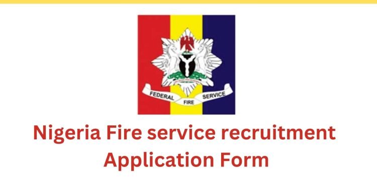 Apply Now: Federal Fire Service (FFS) Recruitment 2024 Application Form