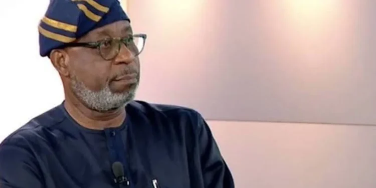 The Minister of Solid Minerals, Dele Alake