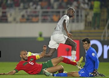 Another major upset as South Africa dump 10-man Morocco out of AFCON