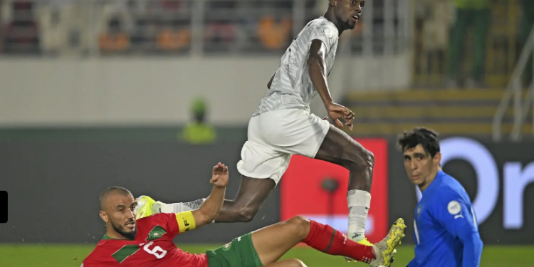 Another major upset as South Africa dump 10-man Morocco out of AFCON