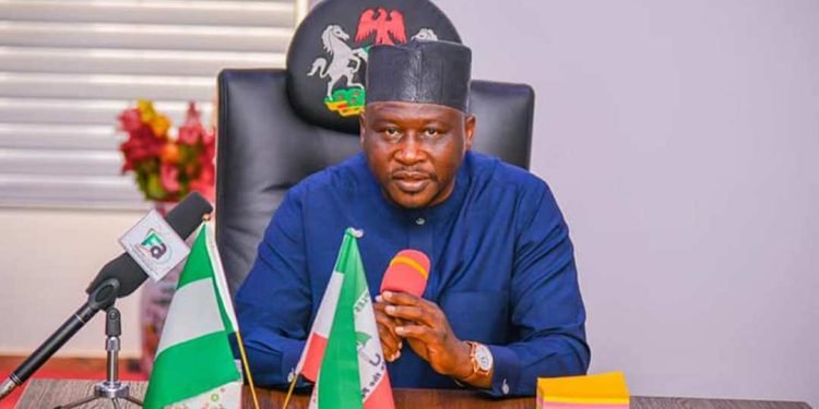 The governor of Adamawa State, Ahmadu Umaru Fintiri,