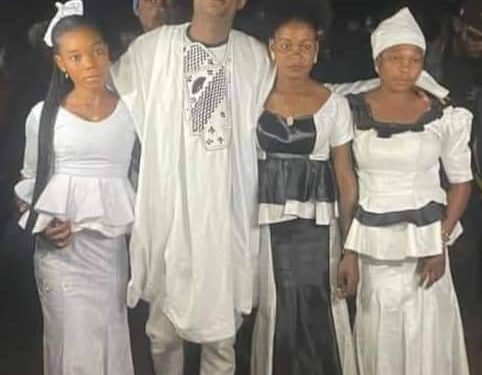 Netizens Congratulate man who married three women same day in Benue