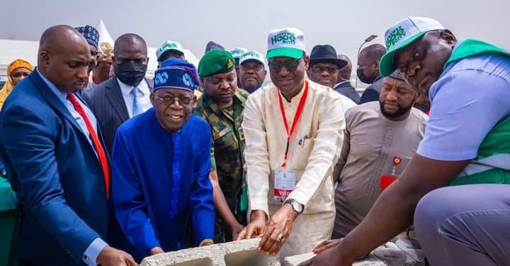 Tinubu launches construction of 3,112 houses in Abuja