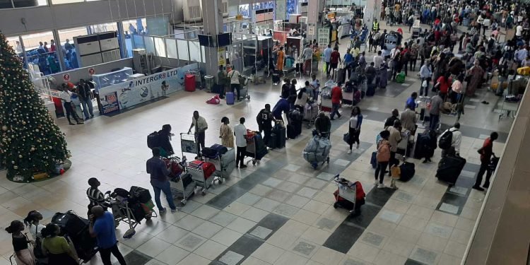 Murtala Muhammed International Airport (MMIA) in Lagos