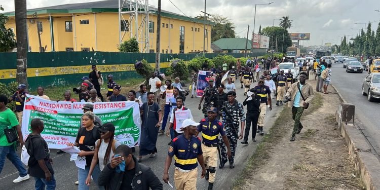 Protests in Lagos, Osun, Edo over hardship