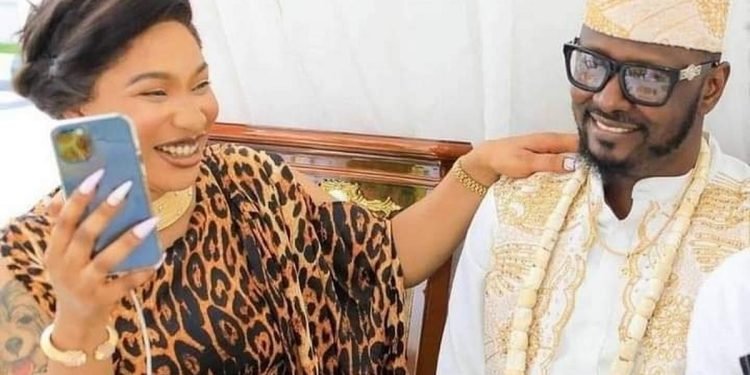 Tonto Dikeh Ex, Prince Kpokpogri reportedly reconciles