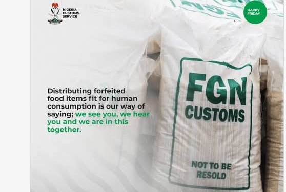 NCS Suspends Rice Distribution in Lagos