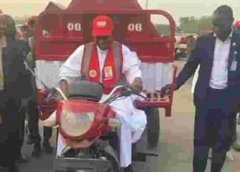 Operation Nazafa: Gov Yusuf Launches modern sweeping trucks, restores sweeping Motorcycles