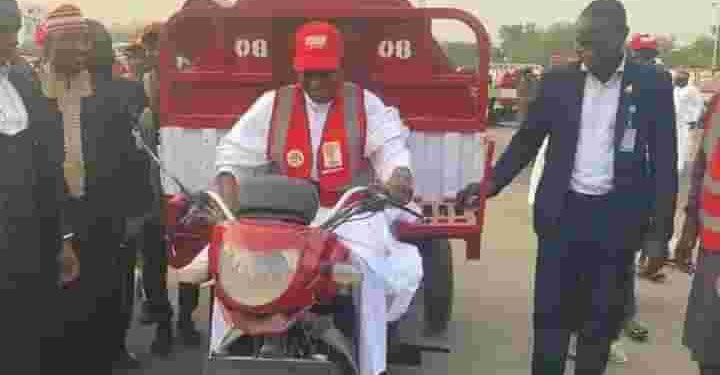 Operation Nazafa: Gov Yusuf Launches modern sweeping trucks, restores sweeping Motorcycles