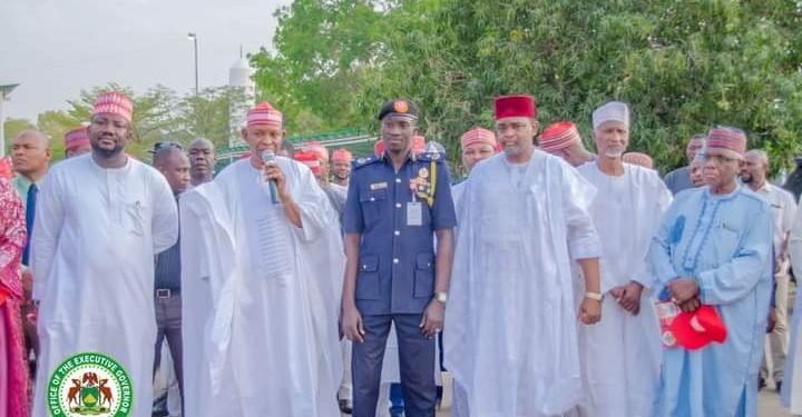 Disaster Management: Kano Gov. Recieves Donation of Fire Fighting Equipment