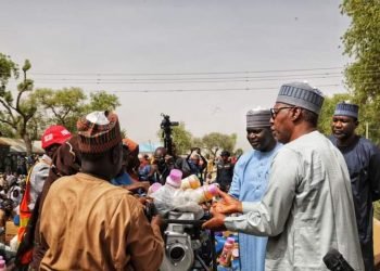 Zulum unveils 90 HP capacity solar irrigation pump station in Borno
