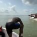 Man swims third mainland bridge lagoon to Raise Mental Health Awareness campaign