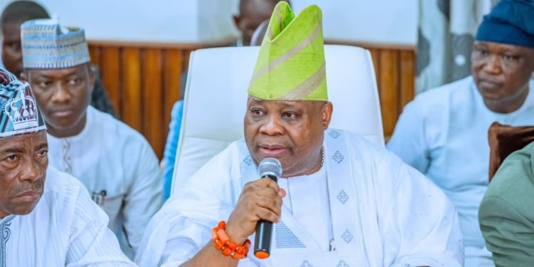 Osun State Governor, Senator Ademola Jackson Nurudeen Adeleke