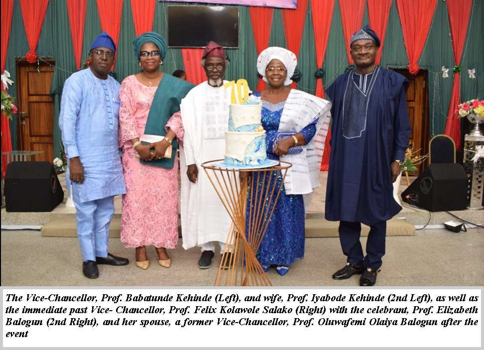 Prof. Balogun Retires from Service at 70 Years-3