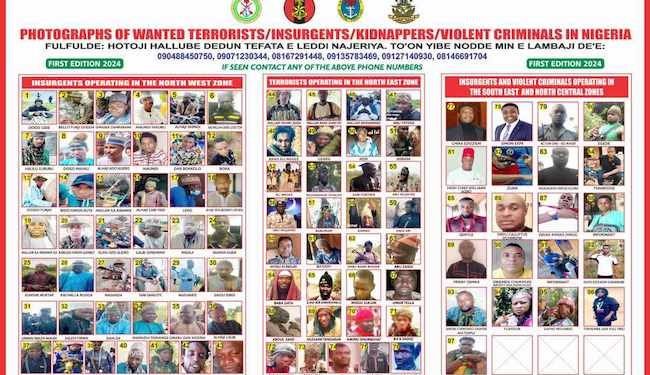 Again, military declares Bello Turji, 96 others wanted