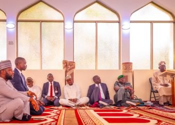 Tinubu attends Tafsir at Villa, urges Muslims to pray for peace, stability