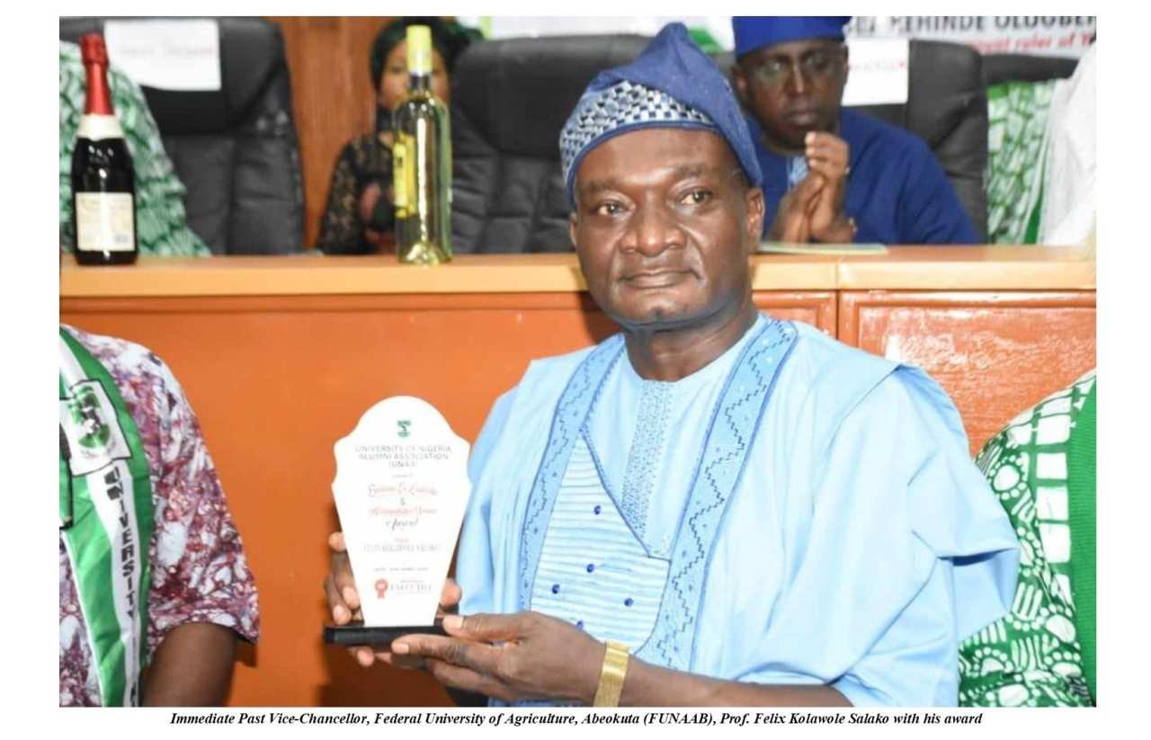 FUNAAB VC, Former VC, Others Bag Awards at UNAA’s 109th NEC