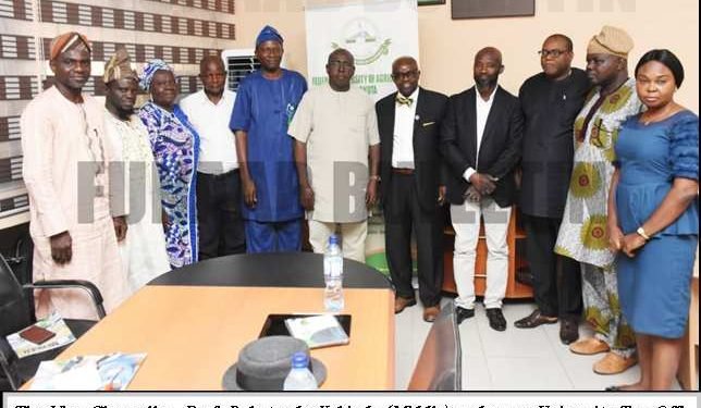 VC Re-Affirms FUNAAB's Global Partnership Goals