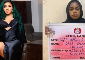 Crossdresser Bobrisky granted bail