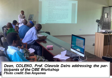 COLENG Organises OBE Workshop to Keep Pace with Global Engineering Trends