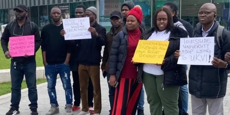 UK University orders Nigerian students to leave school