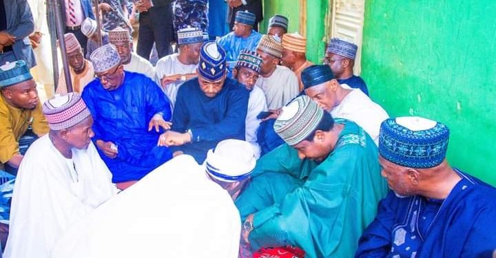 Kano mosque fire: Senator Barau visits Gezawa, pledges to build modern mosque