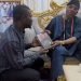 Iwo-born Guinness World Record Breaker, Samson Ajao, Visits Oluwo