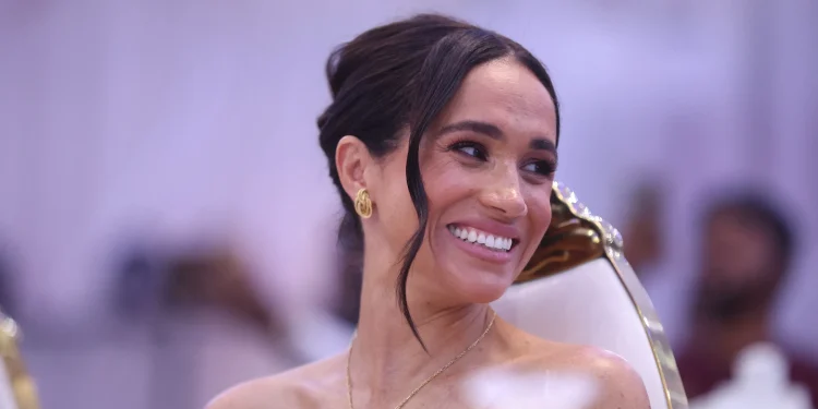 Meghan Markle Wears Princess Diana's Cross Necklace During Nigeria
