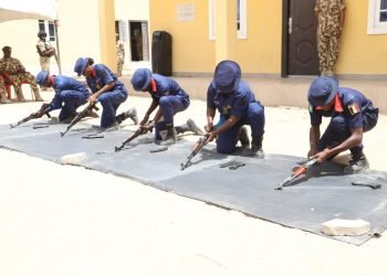 Army trains 157 NSCDC personnel weapon handling