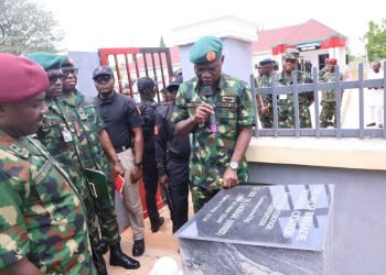 COAS Commissions 401 Special Forces Brigade Remodeled Medical Centre In Makurdi