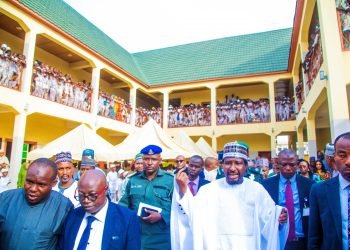 Jubilation as ECOWAS Parliamentarians visit Kano schools, Senator Barau donates bus, uniforms to 856 students