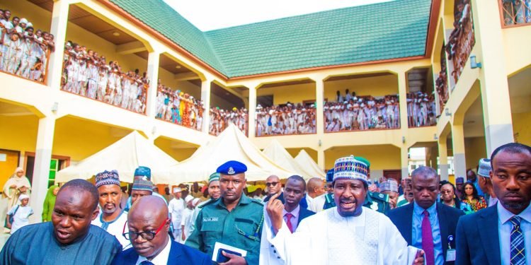 Jubilation as ECOWAS Parliamentarians visit Kano schools, Senator Barau donates bus, uniforms to 856 students