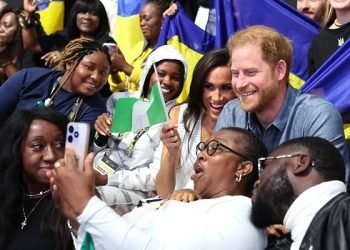 Prince Harry, Meghan Markle arrives in Nigeria