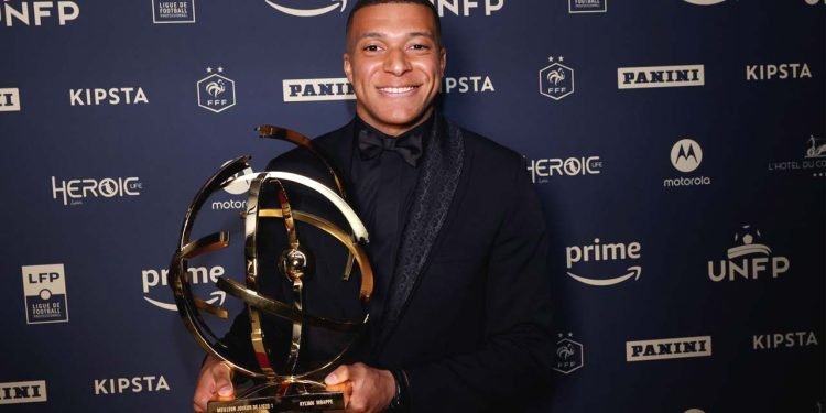 kylian mbappé player of the award