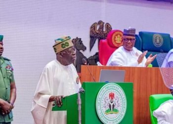 Tinubu makes U-turn, addresses lawmakers for seven minutes “out of respect”