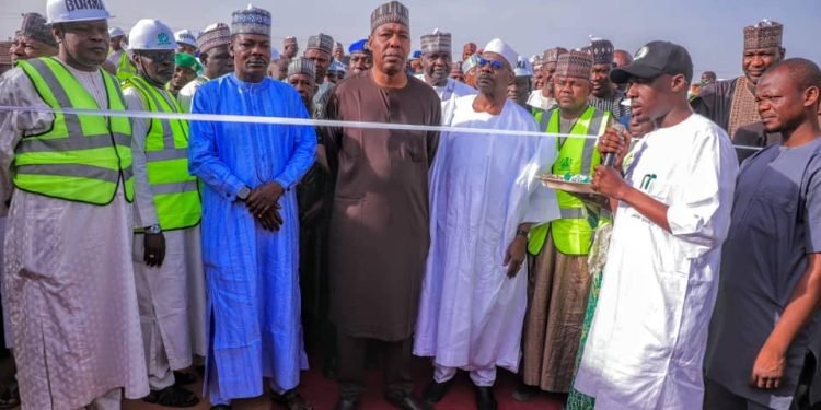 Borno: Zulum begins 113km ring road linking east, west Maiduguri