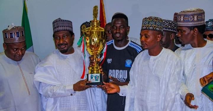 After promotion to NNL, Deputy President of the Senate asks Barau FC to get Premier League ticket
