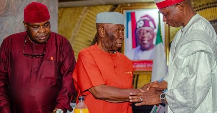 Pensioners presents Gov Yusuf with Outstanding Governor of the Year award