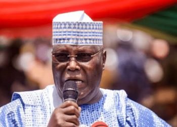 Atiku sympathises with Tinubu for falling at Eagles square