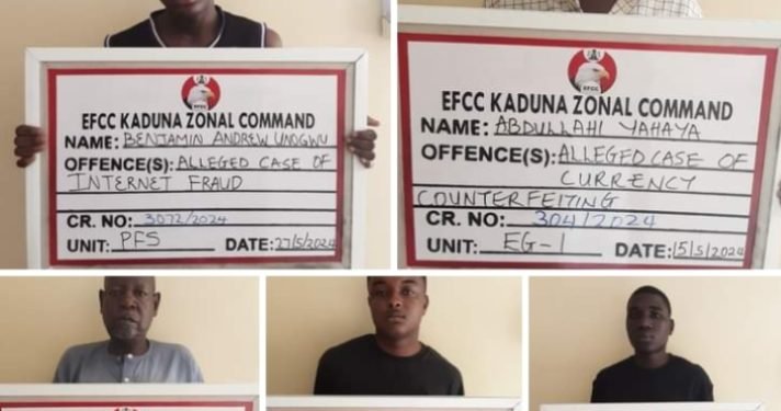 Kaduna Courts Jail Two for Currency Fraud, Three others for Internet Crimes