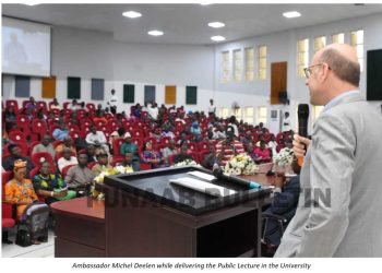 Netherlands Diplomat Visits FUNAAB to Boost Agricultural Ties