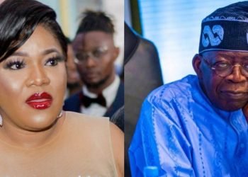 “I am ready to die” – Toyin Abraham cries out after coming under attack for supporting Tinubu