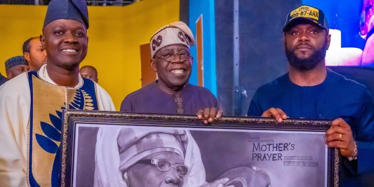 Portrait of Tinubu's mother