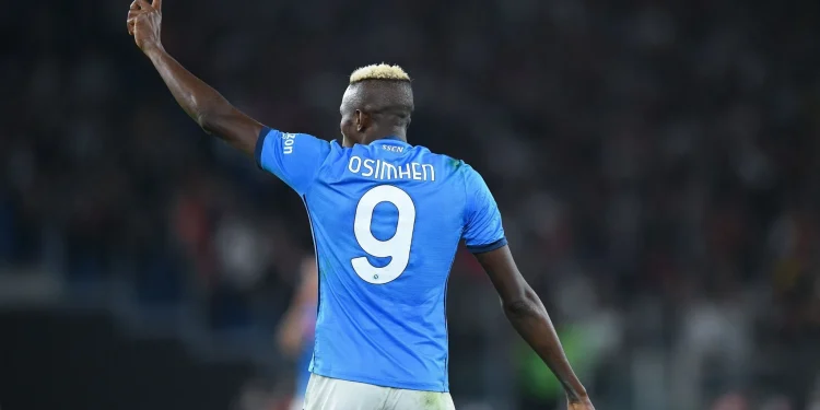 Napoli withdraws Osimhen's jersey number from Lukaku