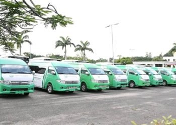 FG hands over 64 CNG buses to labour, NANS