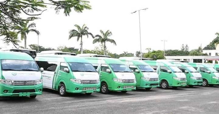 FG hands over 64 CNG buses to labour, NANS