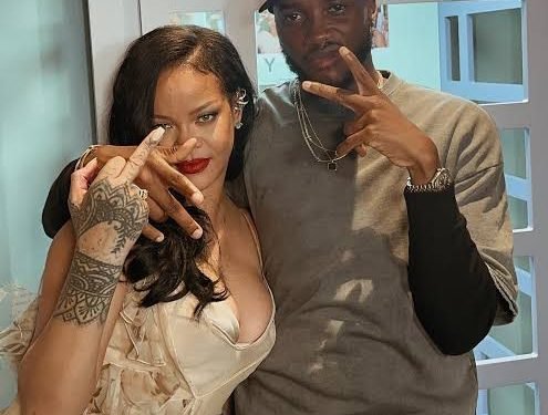 Dammy Twitch Reunites With Rihanna At Fenty Beauty Pop-Up In London, Celebrities React