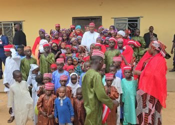 You’re now my children, Gov. Abba says as he adopts 95 orphans